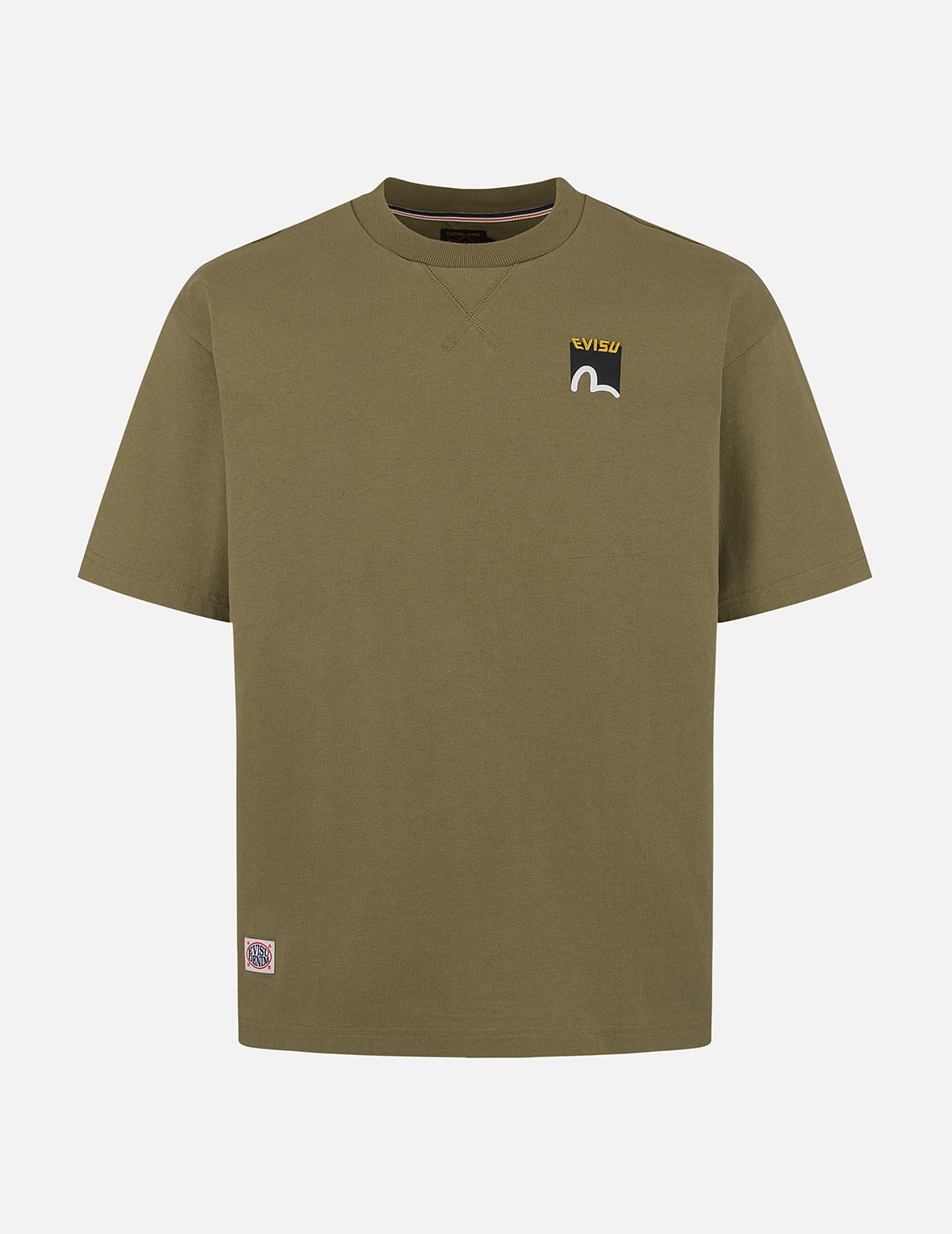 探險佛頭印花寬版休閒T恤